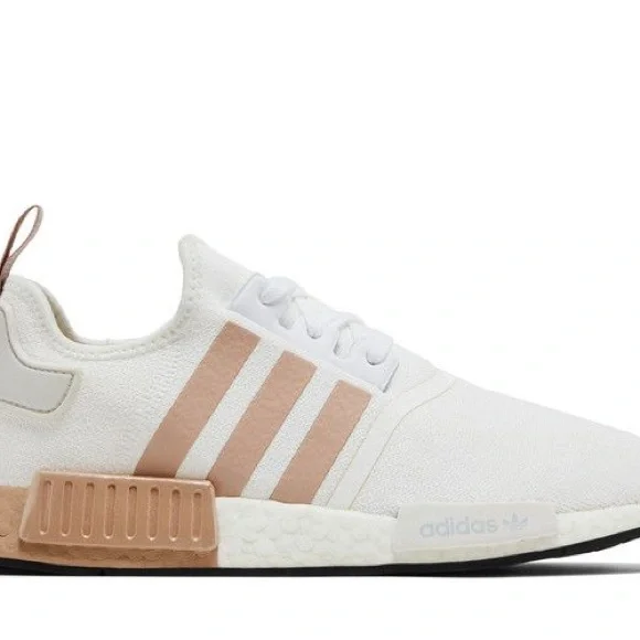 Adidas White and Tan Athletic Shoes - Picture 1 of 6